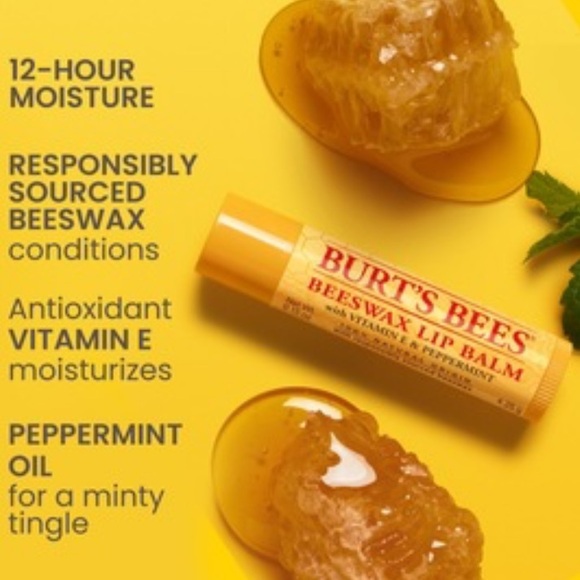 Burt’s Bees Lip Balms — Conditioning 4 Pack Set - Picture 4 of 16